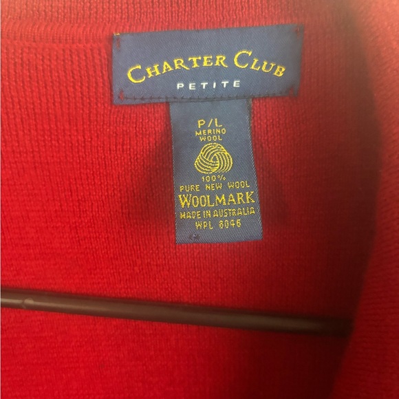 Vintage Charter Club Wool Sweater - Picture 4 of 4